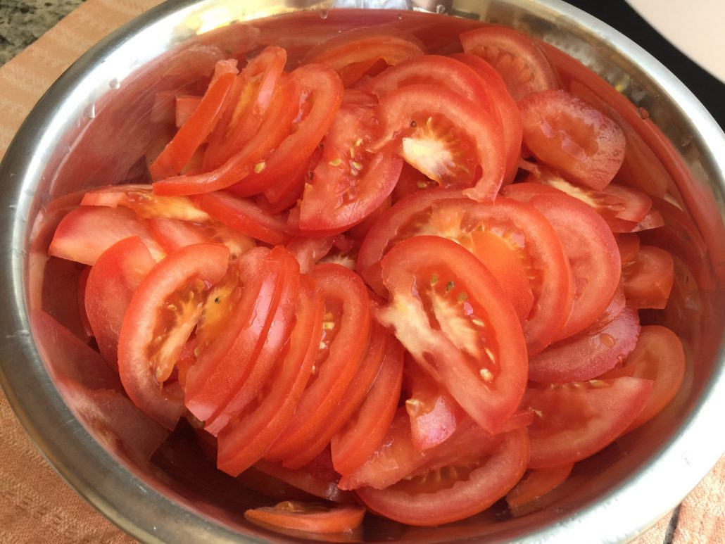 Preparation Tomato Salad Recipe