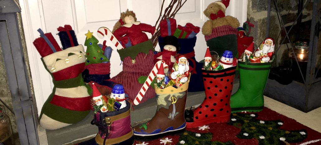 German Christmas Celebrations Boots
