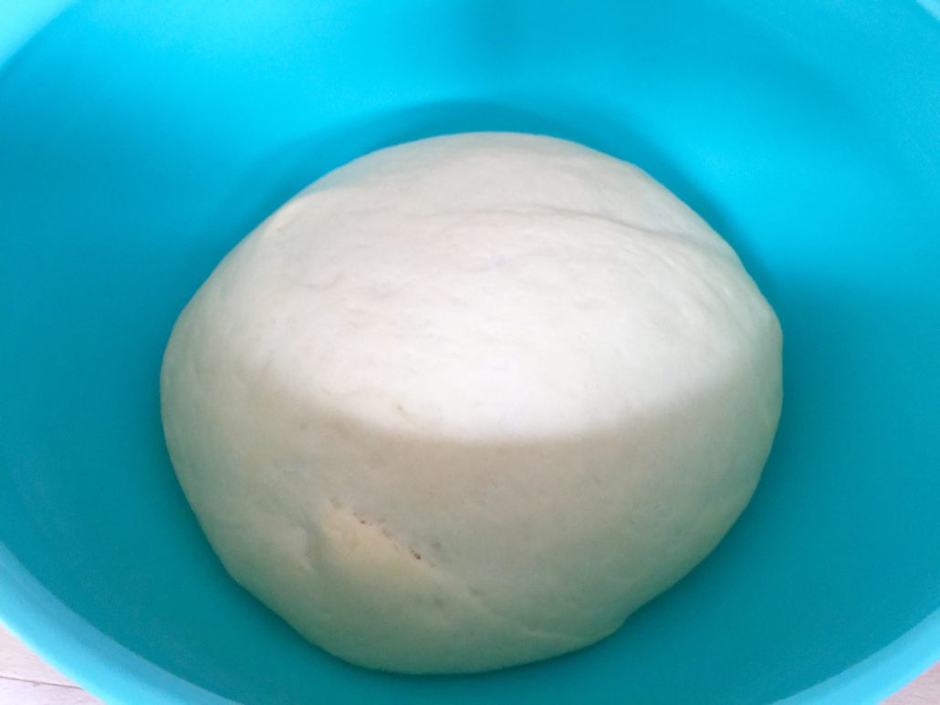 Preparation of dough for Simple Apple Cake