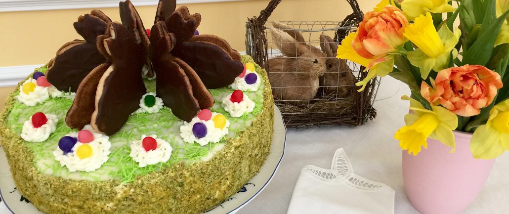 Homemade Easter Cake
