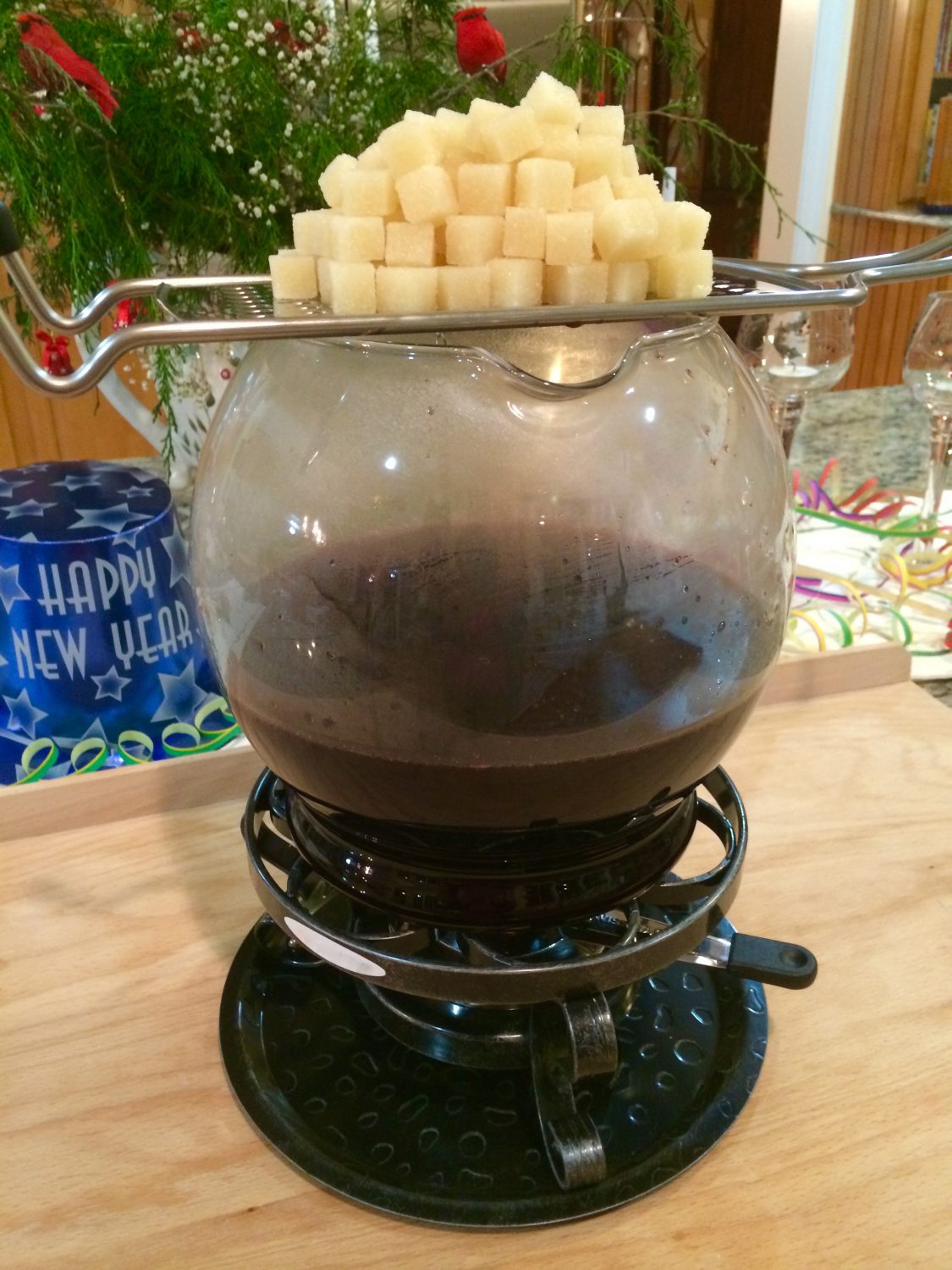 Fire Tongs Punch Feuerzangenbowle Popular New Year's Eve Drink