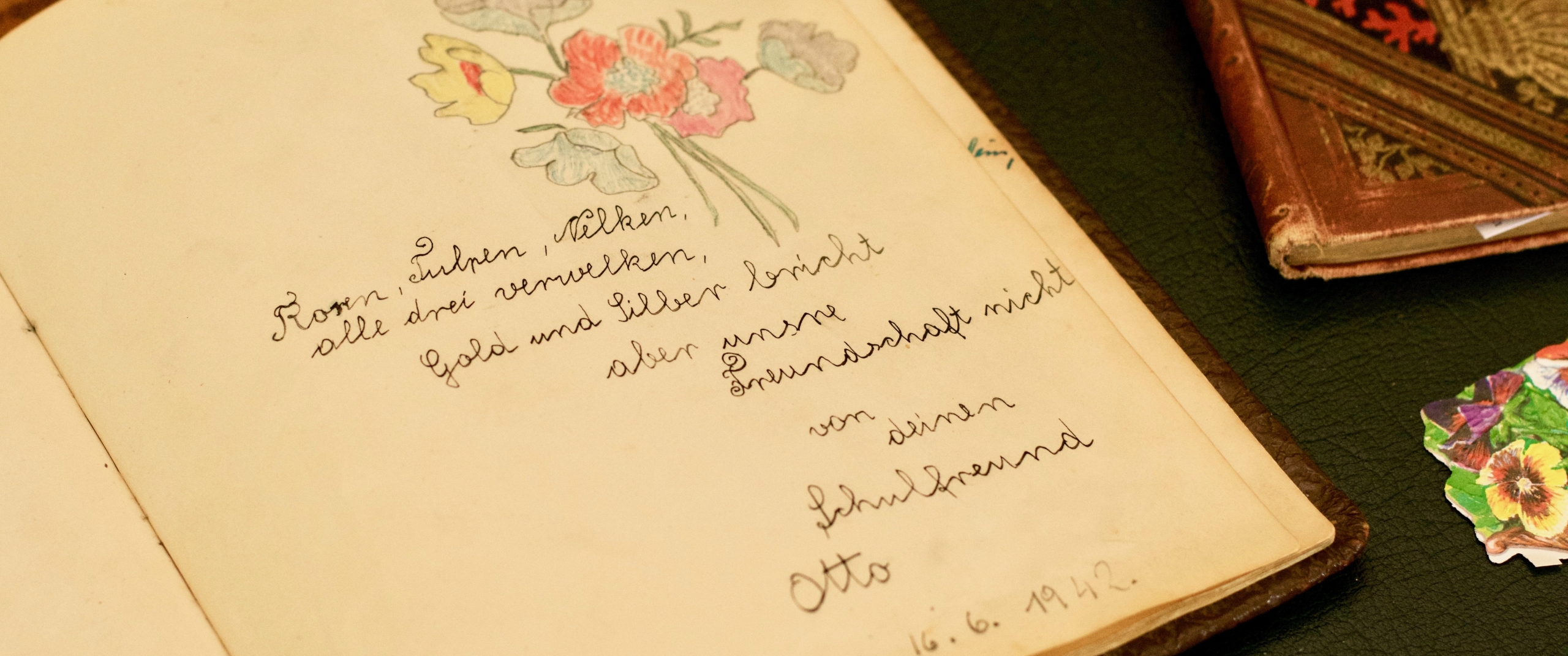 Autograph Book Friendship Book Poesie Album The Oma Way