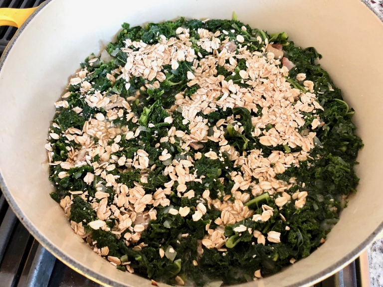 German Style Kale Recipe Grünkohl mit Pinkel The Oma Way
