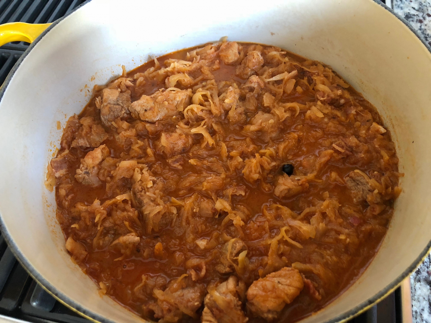 Szegediner Gulasch German Style Sauerkraut Beef Goulash