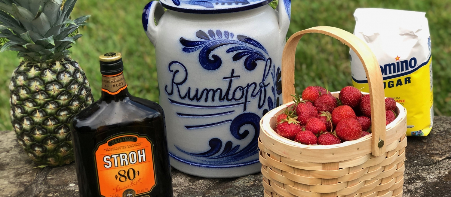 German Rumtopf Recipe | Preserved seasonal fruit soaked in alcohol