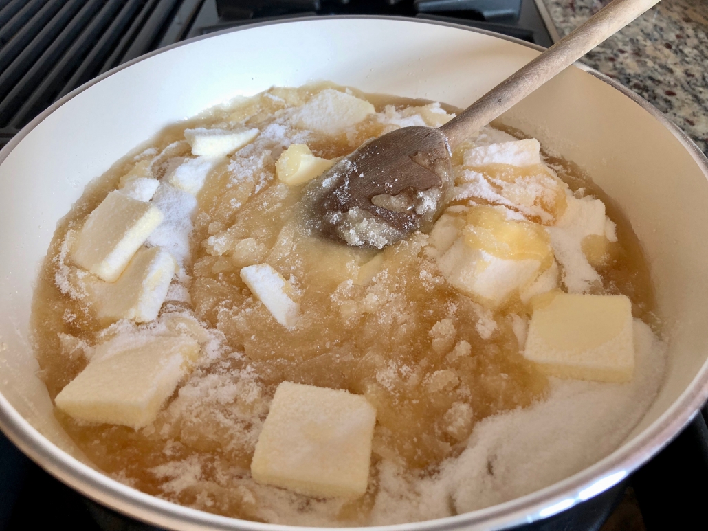 Preparation of the honey sugar mixture
