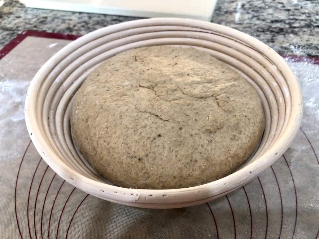 shaping of the German Beer Bread