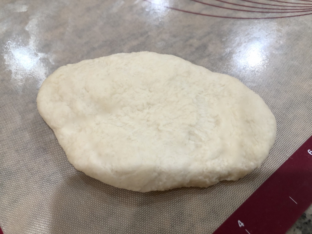 Flatten the dough