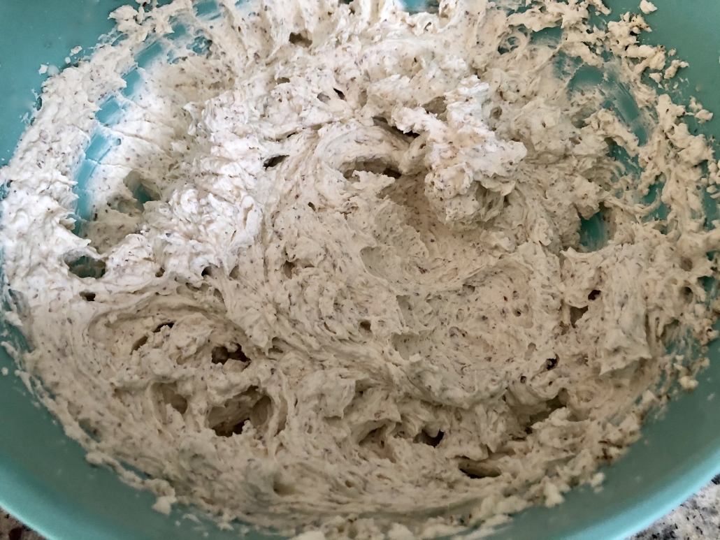 Finishing Whipped Cream Mixture