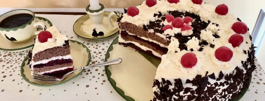 Traditional Black Forest Cake, Authentic German Recipes