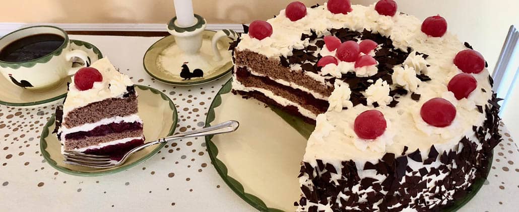 Traditional Black Forest Cake, Authentic German Recipes